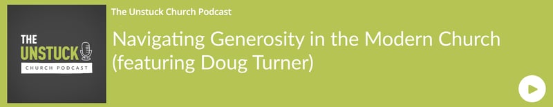 Navigating Generosity in the Modern Church Podcast image copy